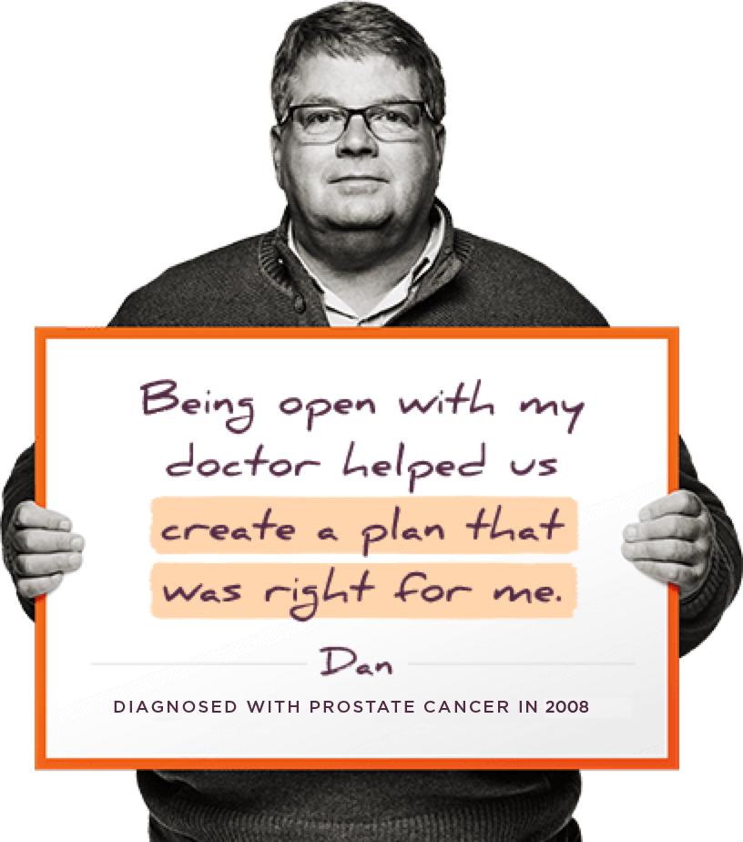 Being open with my doctor helped us create a plan that was right for me